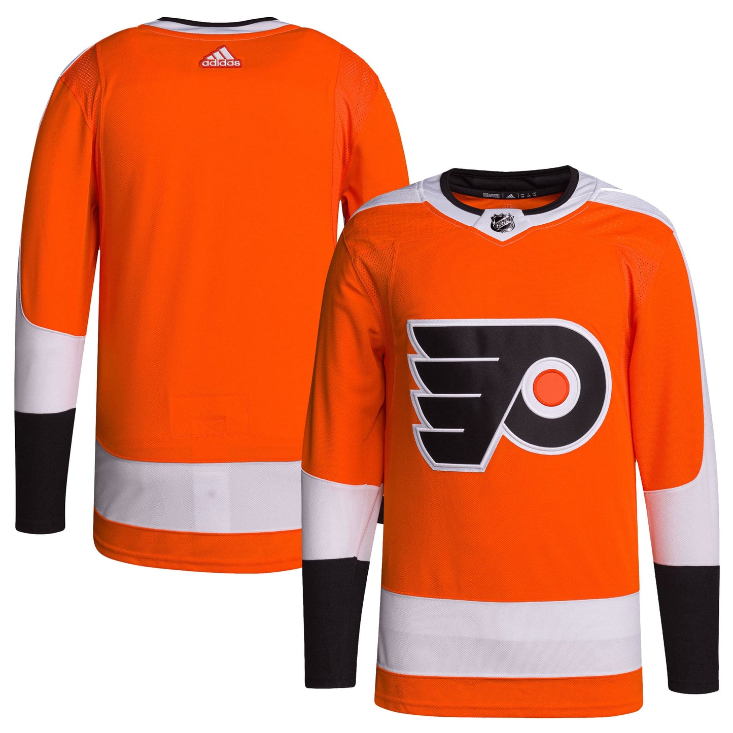 Philadelphia Flyers adidas Home Primegreen Authentic Pro Blank Jersey - Orange