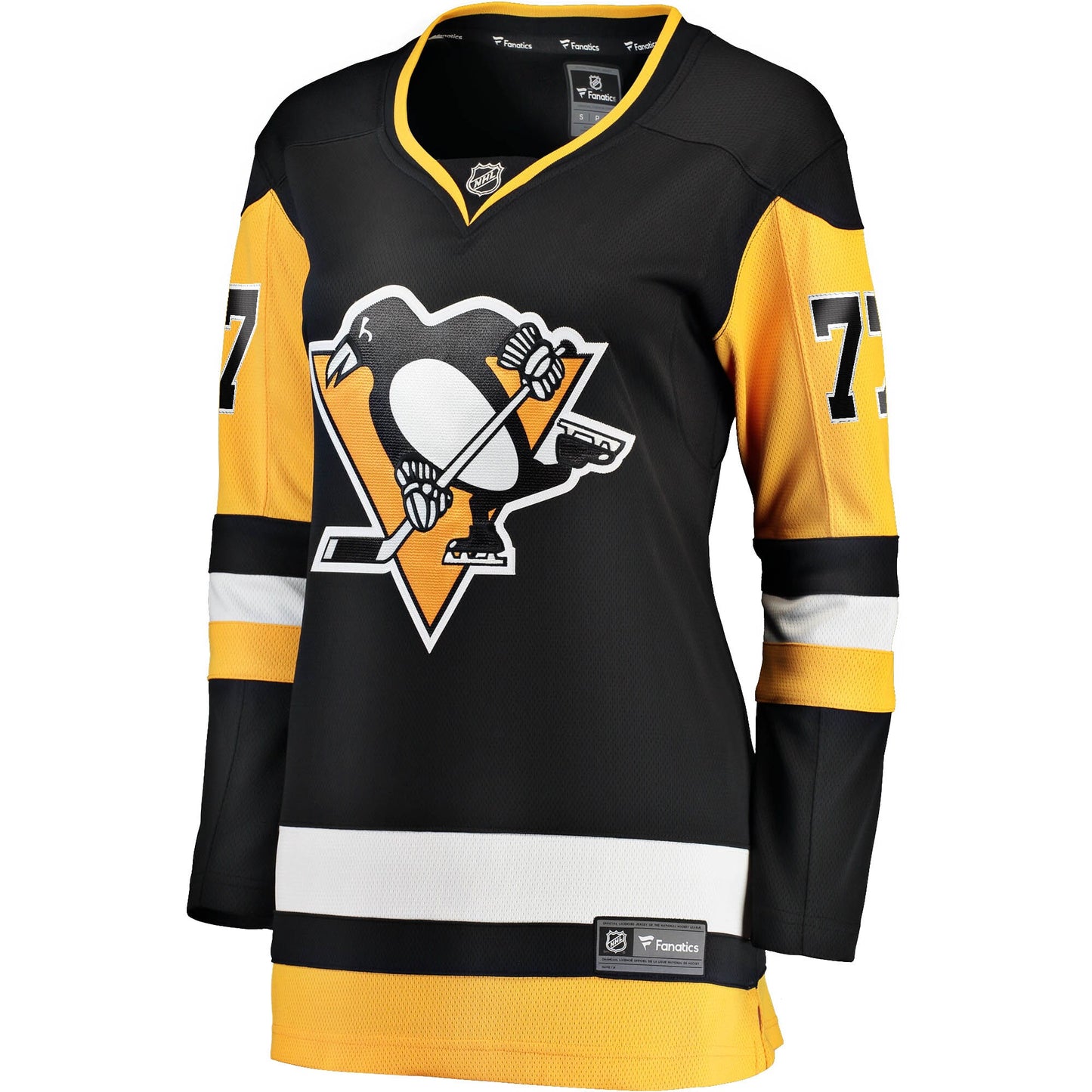 Jeff Carter Pittsburgh Penguins Fanatics Branded Women's 2017/18 Home Breakaway Jersey - Black