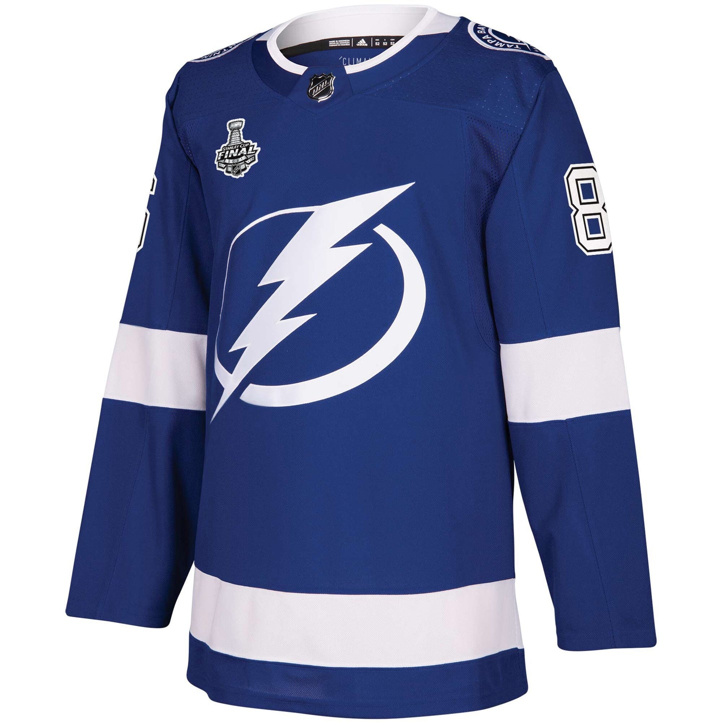Nikita Kucherov Tampa Bay Lightning adidas 2021 Stanley Cup Final Bound Authentic Patch Player Jersey - Blue