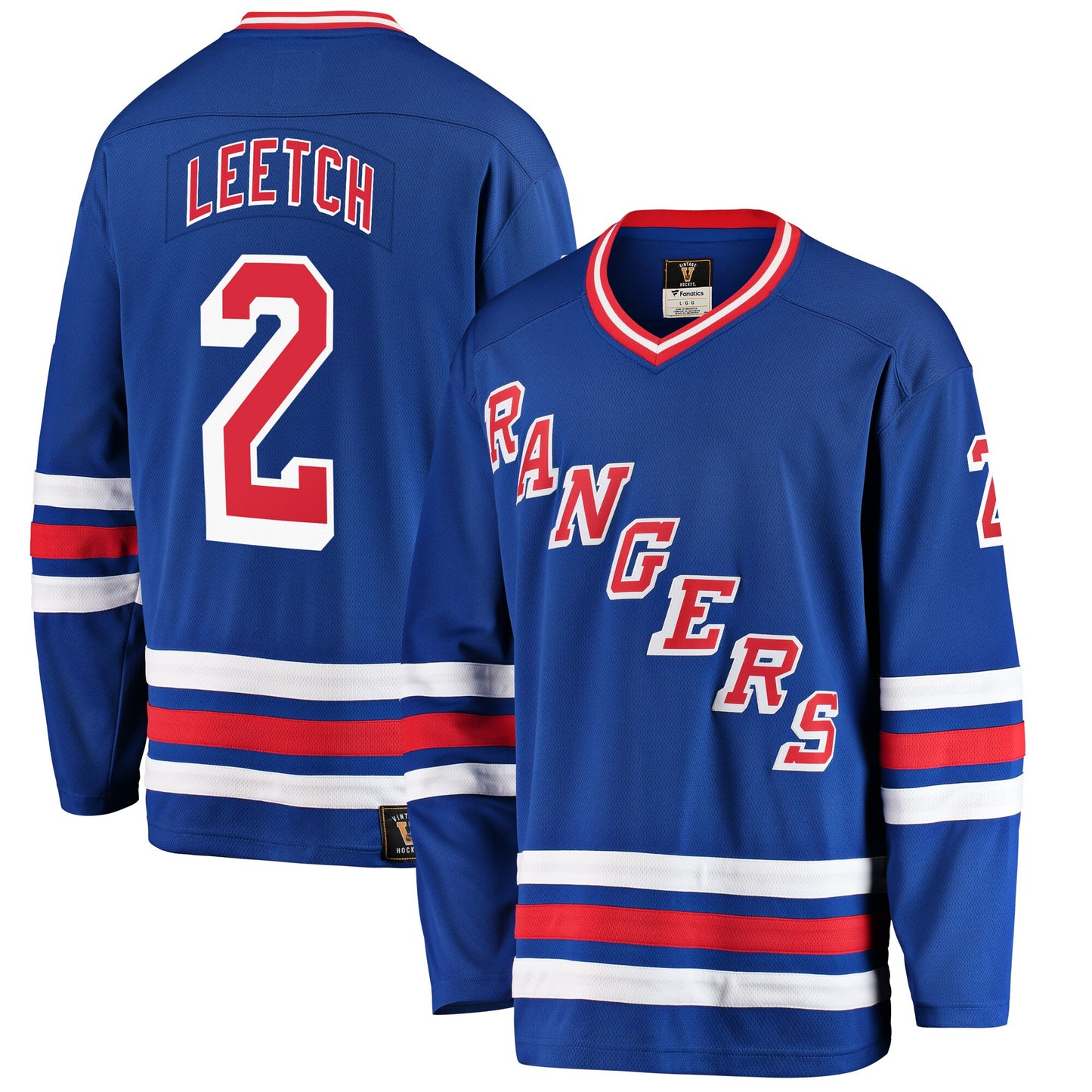 Brian Leetch New York Rangers Fanatics Branded Premier Breakaway Retired Player Jersey - Blue
